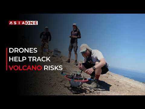 Drones Help Track Volcano R!sks | Asia One News