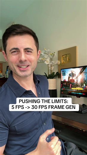 AI Frame Generation: From 5 FPS to 30 FPS