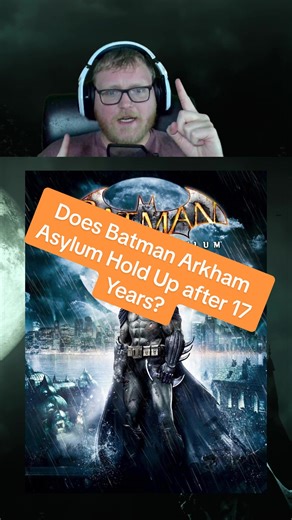Does Batman Arkham Asylum Still Hold Up 17 Years Later? #batman #fyp #videogames #review #gaming