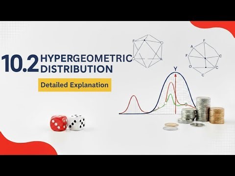 10.2 Hypergeometric Distribution Distribution | Detailed Explanation.