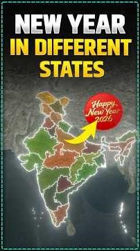NEW YEAR IN DIFFERENT STATES OF INDIA #newyear #newyear2026