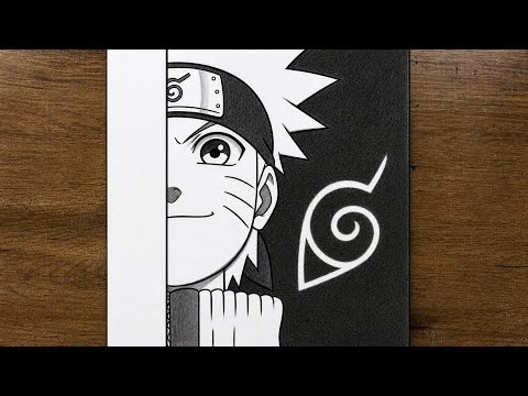How to Draw Naruto Uzumaki (Step-by-Step) | Anime Drawing Tutorial