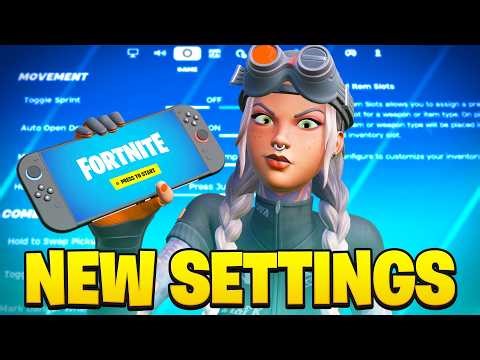 *NEW* BEST Nintendo Switch Settings For Fortnite Chapter 7! (Fortnite Settings Explained)