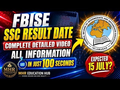 FBISE SSC 1ST ANNUAL EXAMS 2026 | RESULT DATE | EXPECTED DATE ANNOUNCED | COMPILATION UPDATE | FBISE