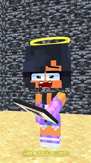 😱 APHMAU HELPS LOST NOOB GIRL IN A SECRET CAVE! 💜
