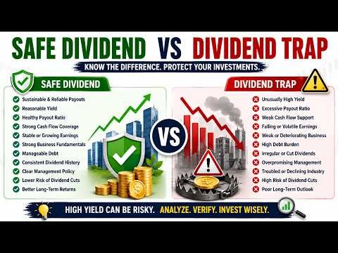 Difference Between Safe Dividend and Dividend Trap