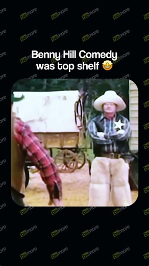 How Benny Hill Made a Simple Duel Actually Hilarious #vintage #comedy #skit