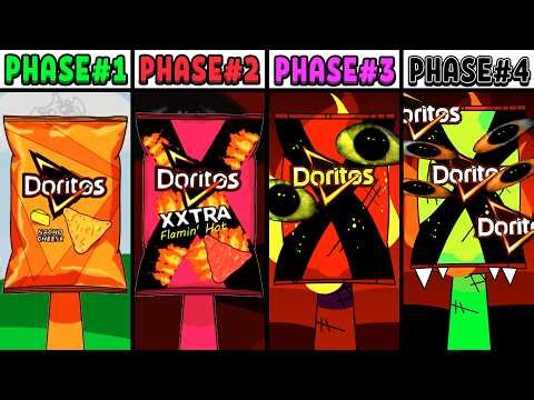 All Phases in New Incredibox Sprunki Oc of Doritos: From Phase 1 to Phase 4
