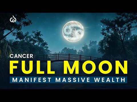 Full Moon in Cancer: Manifest Massive Wealth with the Full Moon Money Frequency