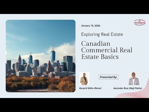 Canadian Commercial Real Estate For Beginners | Step By Step Guide