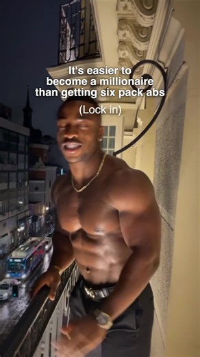 It’s easier to become a millionaire than getting six pack abs | abs