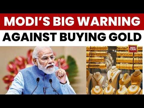 No Gold for Weddings, Work from Home: PM Modi’s Fuel-Saving Appeal | India Today