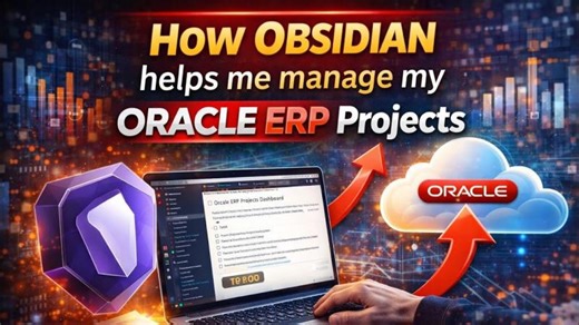 How I Run My Oracle ERP Projects in Obsidian (No More Excel Hell) | Shivkumar Iyer, PMP