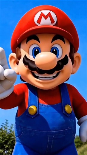 mario meets bing bunny #mario #adventure #bing #shorts