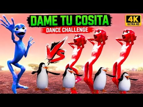 Dame Tu Cosita 👽 Green Alien Dance Challenge | Alien Groove Battle 🔥 #DancingAlien
