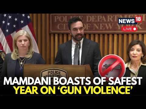 A SAFE NEW YORK! | LIVE: Mamdani & Hochul Hail Historic Drop in Shootings As 2025 Set New Records