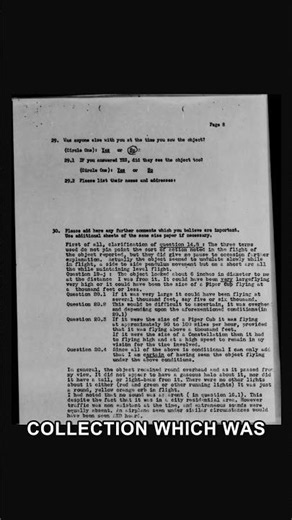 DECLASSIFIED: Project Blue Book – UFO over York, Pennsylvania – 13 October 1952 #Shorts