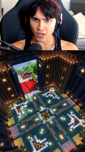 Visual difference in Minecraft base construction styles
