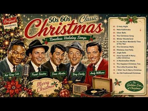 Frank Sinatra, Nat King Cole, Bing Crosby & Christmas Oldies 🎵🎁Best Classic Christmas