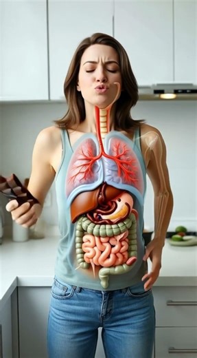 "How the Body Digests Chocolate | 3D Inside Look"