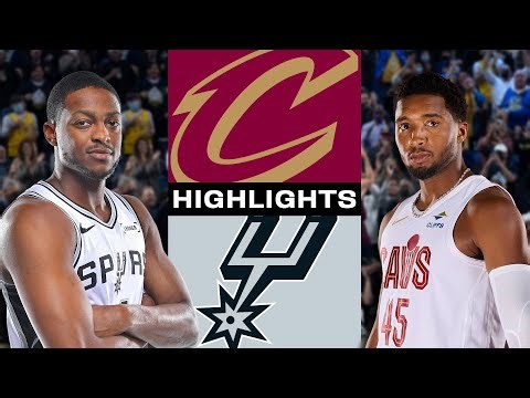 San Antonio Spurs Highlights vs Cleveland Cavaliers