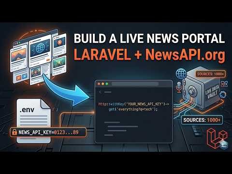 #7 The Integration Project: Laravel & NewsAPI.org: Build a Real-Time News Portal