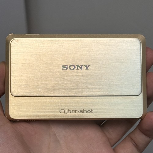 Sony Cyber-shot DSC-TX9 12.2MP Digital Camera 4X Zoom HD Video Tested - Gold | eBay