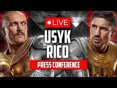 LIVE 🥊 Oleksandr Usyk vs. Rico Verhoeven • FINAL PRESS CONFERENCE | DAZN Boxing