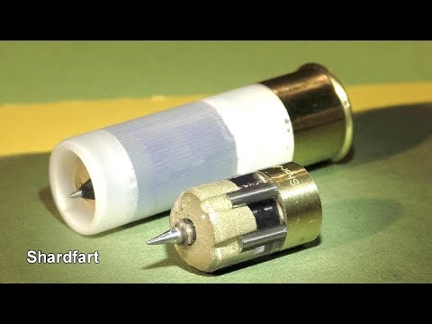 "Crapsule" A complex 12ga. Experimental Shotgun Slug