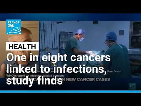 One in eight cancers worldwide linked to infections, WHO agency says • FRANCE 24 English