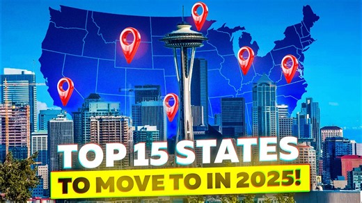 Top 15 states Americans are moving to in 2025 (and the 3 hot cities in each)