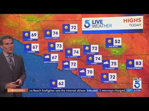 KTLA 5 News Weather Forecast - Tuesday, April 14, 2026