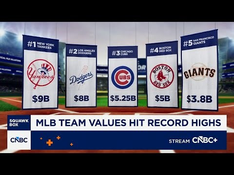 CNBC’s Official MLB Team Valuations 2026: Here’s how the 30 franchises stack up
