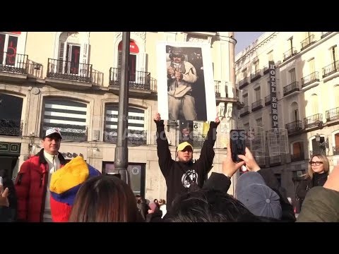 Venezuelans in Madrid call for release of all political prisoners in Venezuela