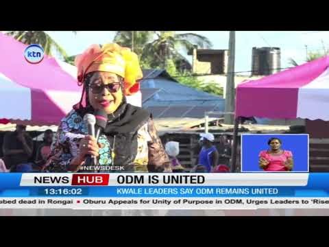 ODM Party leaders in Kwale affirm unity despite emerging internal cracks