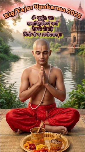 Rig/Yajur Upakarma 2026 / Janivarada Habba / Soota Punav / Avani Avittam / #gayatrimantra #viral
