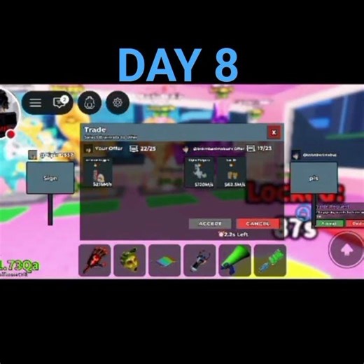 DAY 8 OF NOBINI TO MOBY CHALLENGE😮🤗🤫 #subscribe #roblox #steakwad #viral #pthgamerz