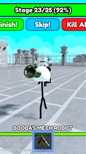 THIS MECH ROBOT IS TOO POWERFUL #roblox #gamingshorts #insane