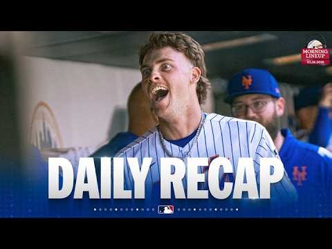 Dodgers win on Opening Day; Mets rookie, Nationals surprise | Morning Lineup (MLB Daily Recap)