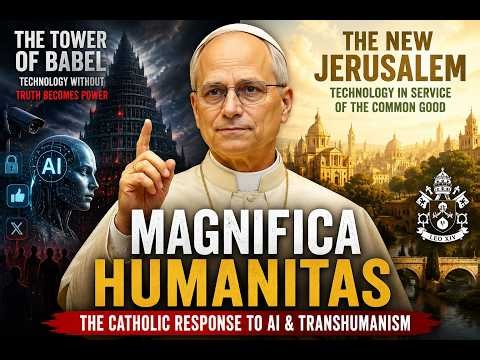 Magnifica Humanitas Explained: The Catholic Response to AI & Transhumanism