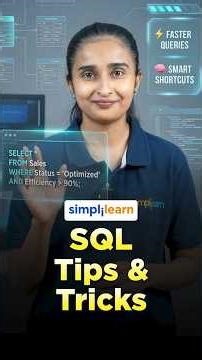 SQL Tips And Tricks 2026 | How To Improve SQL Queries And Performance | #Shorts | #Simplilearn