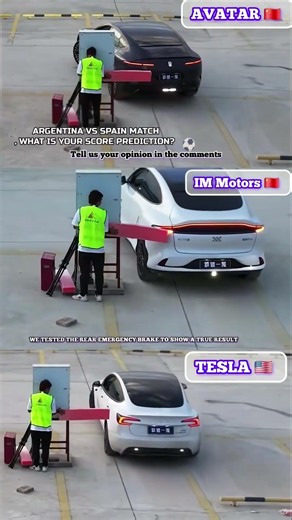 AVATR vs IM Motors vs Tesla Hidden Obstacle Test – Which EV Stops?