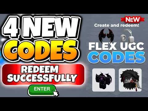 🆕NEW FLEX UGC CODES 2026! ✅ REDEEM SUCCESSFULLY | Latest Working Roblox Flex UGC Codes