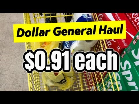 Dollar General Haul - $0.91 each! 1/3 Only