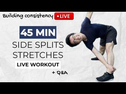 Hip Mobility and Middle Splits Training - LIVE Workout