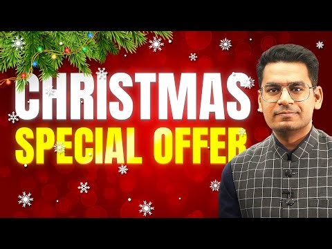 JEE 2026: Special Gift on Christmas! Use code: SANTA