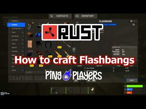 Flashbang Crafting Guide | Rust Tutorial