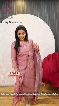 Yeame Luxe Chanderi Top, Bottom & Dupatta Set(11957)@ Rs.2499.00🔥