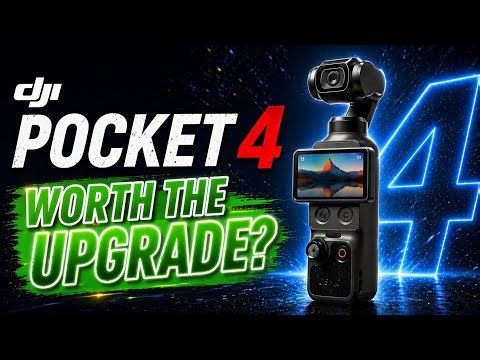DJI Pocket 4 Full Review: 4K 240fps, 107GB Storage, ActiveTrack 7.0 Worth Upgrade?