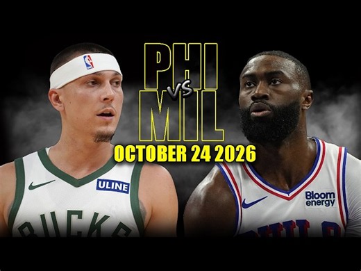 Philadelphia 76ers vs Milwaukee Bucks Full Game Highlights - October 24, 2026 | NBA Season
